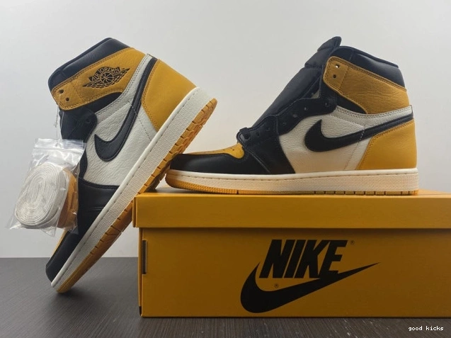 Cheap OG Jordan High Yellow Toe 1 555088-711 Air 0717